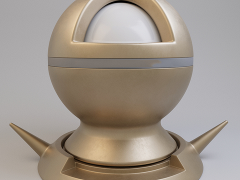 Dressed old champagne gold metal 2025CR