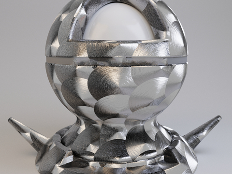 Stainless Steel-Fish Scale Metal 2025CR