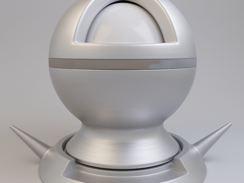 Stainless Steel-brushed metal 2025CR