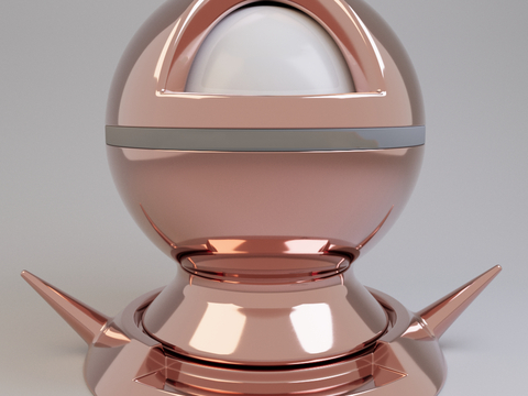 Rose Gold-High Glow Metal 2025CR