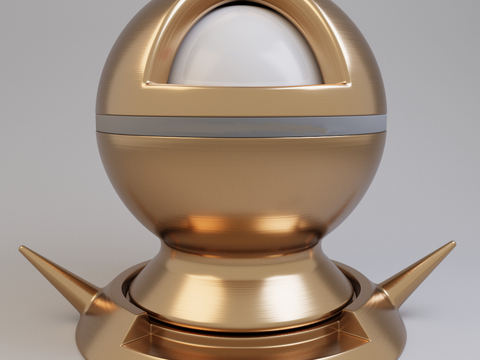 brushed champagne gold metal 2025CR