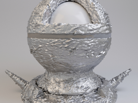 Pleated Tin Finishing Metal 2025CR