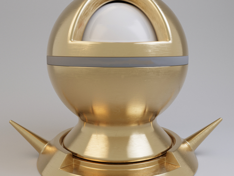 Champagne Gold Wire-brushed Metal 2025CR