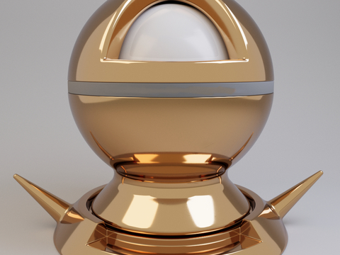 High Glow Champagne Gold Metal 2025CR