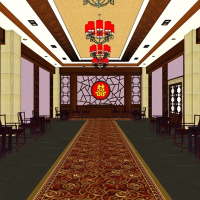 New Chinese Hotel Ballroom Free