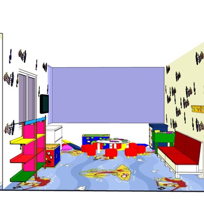 Modern kids Bedroom free