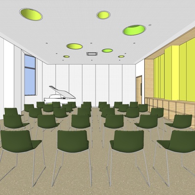 Modern Music Classroom