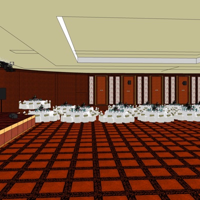 Modern Hotel Ballroom Free