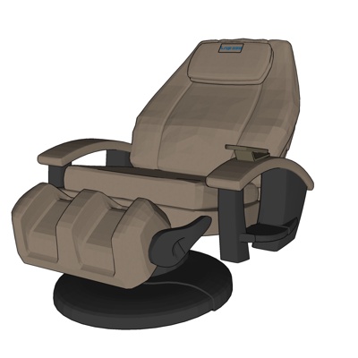 Modern leather massage chair free