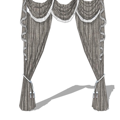 European-style fabric curtains free