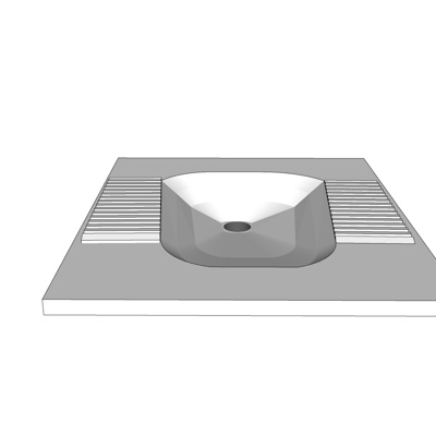 Modern squat toilet free