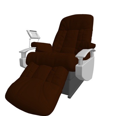 Modern fabric massage chair free