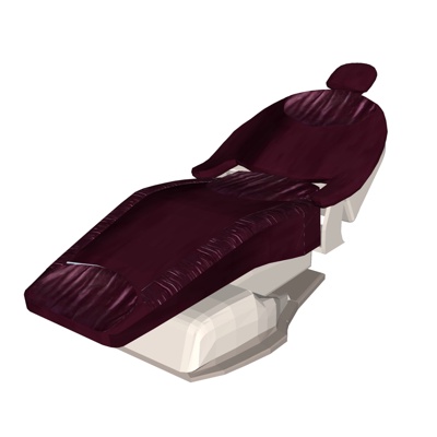 Modern leather massage chair free