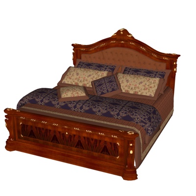 American fabric double bed free