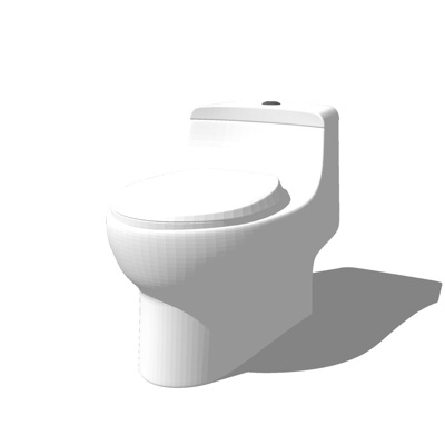 Modern split toilet free