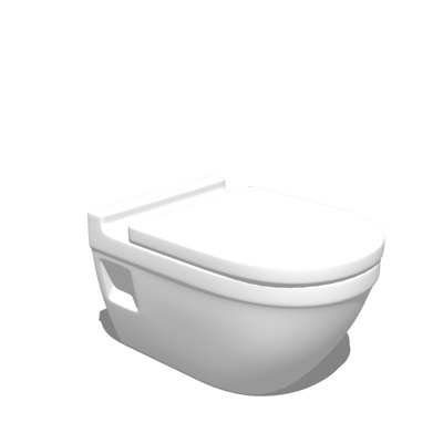 Modern split toilet free