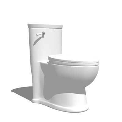 Modern All-in-One Toilet Free