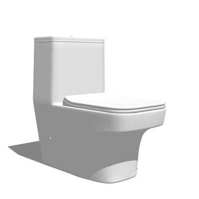 Modern All-in-One Toilet Free