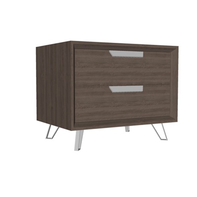 Modern solid wood bedside table free