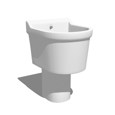 Modern ceramic toilet free