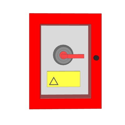 Modern fire alarm button free