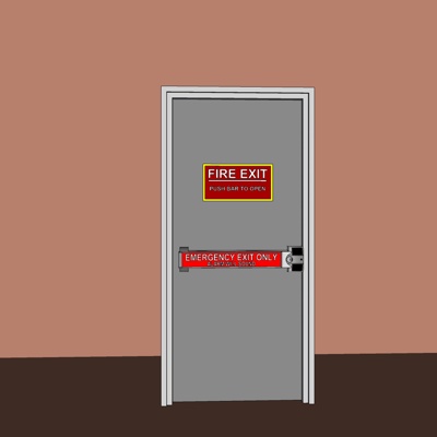 Modern fire door free