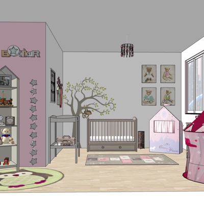 Modern kids room free