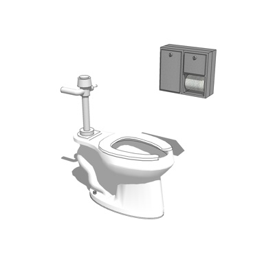 Modern toilet free