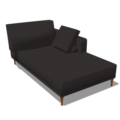 Modern chaise longue free