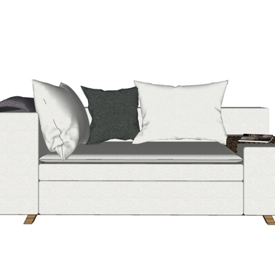 Modern fabric chaise longue free