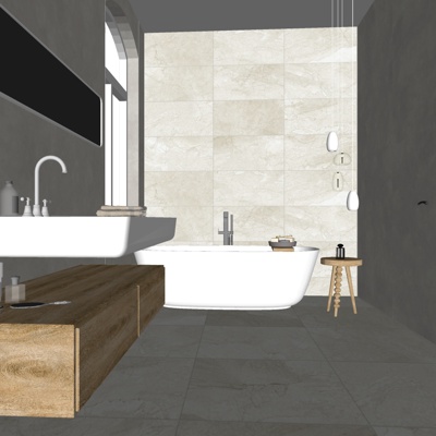 Modern minimalist bathroom free