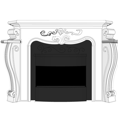 European fireplace free