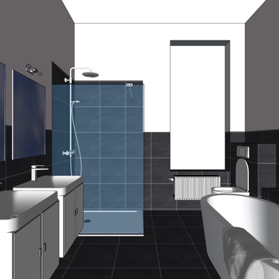 Modern minimalist bathroom free