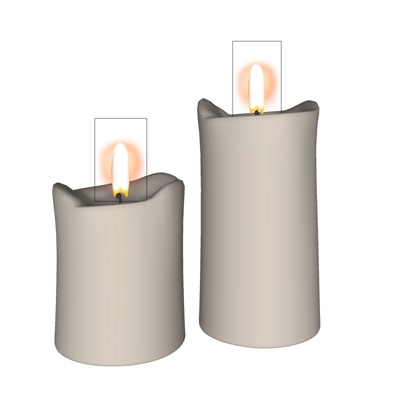 Modern Candle Free