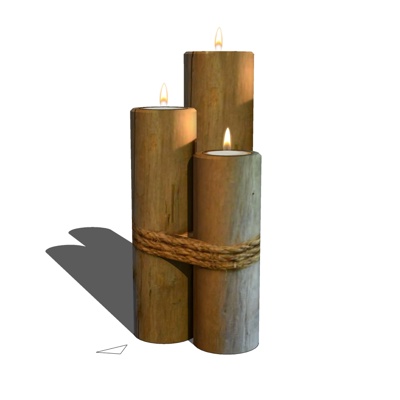 Modern Candlestick Lamp Free