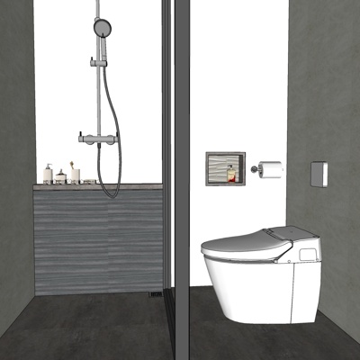 Modern minimalist bathroom free