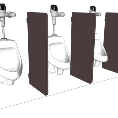 Modern men urinal free