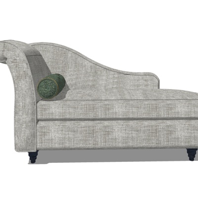 Modern fabric chaise longue free