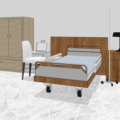 Modern Hospital Ward Free