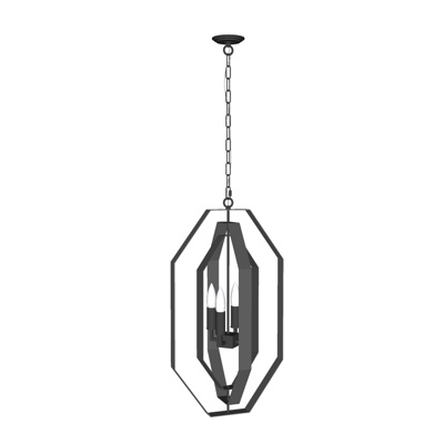 Industrial wind metal candle holder chandelier free