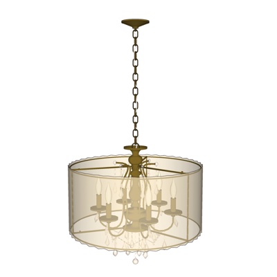 European-style metal candle holder chandelier free