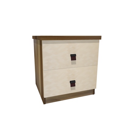 Modern solid wood bedside table free