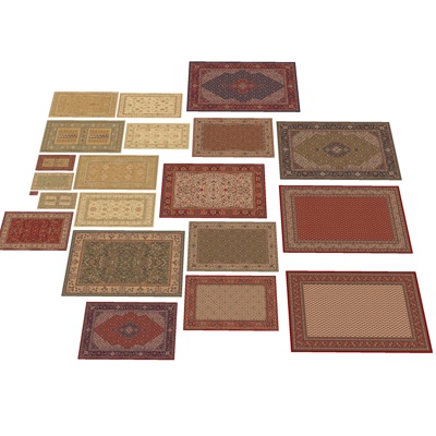 European-style fabric carpet for free