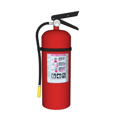 Modern dry powder fire extinguisher free