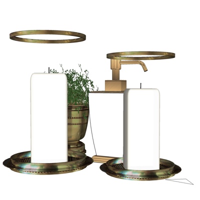 Modern Candlestick Lamp Free