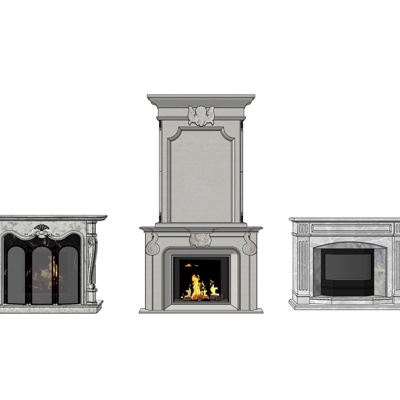 European fireplace free