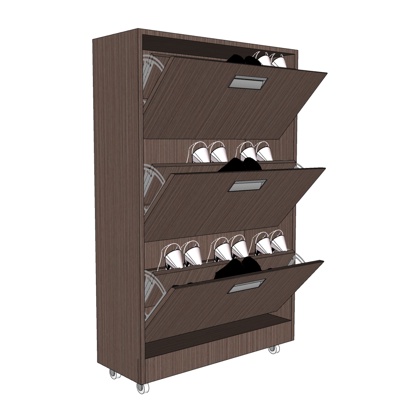 modern solid wood shoe cabinet free