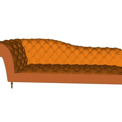 Modern fabric chaise longue free