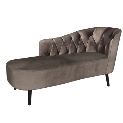 Modern fabric chaise longue free