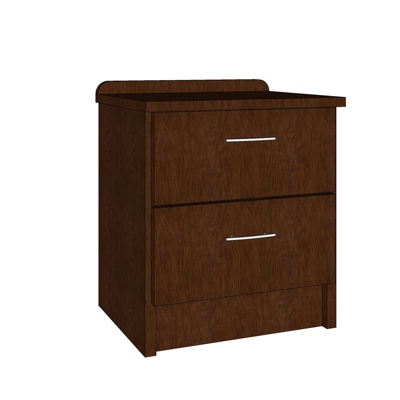 Modern solid wood bedside table free